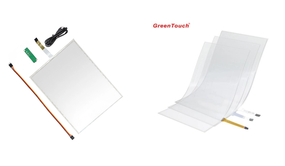 Die Theorie der resistiven Touchpanels funktioniert