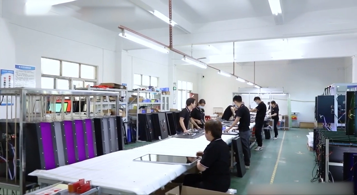 Standardisierte Produktionslinie