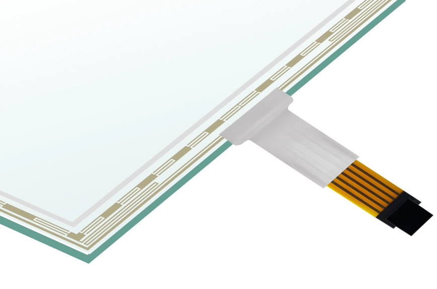 Resistiver Touchscreen 7 bis 22 Zoll (5-adrig)