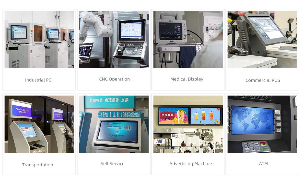 Infrarot-Touchscreen 15 bis 23,6 Zoll (TK-Serie)