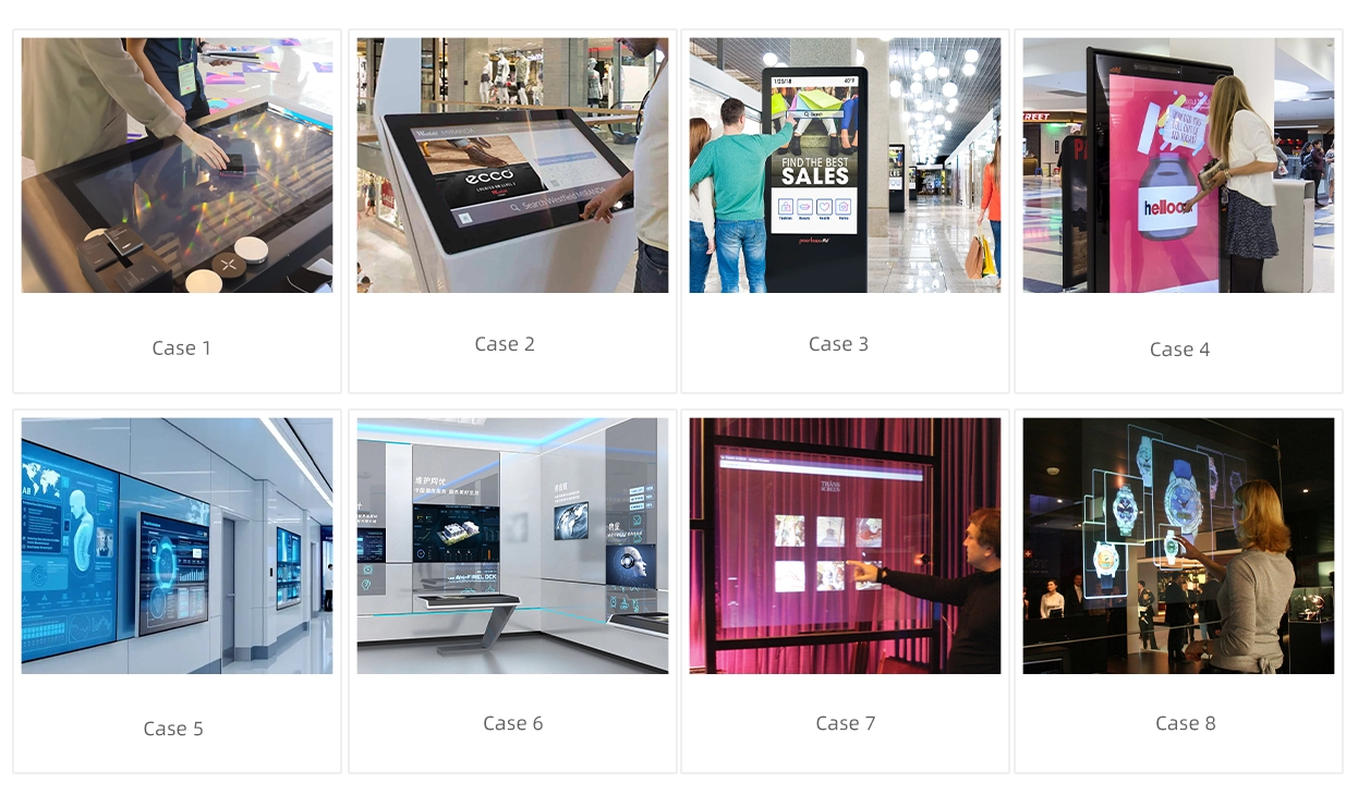 Interaktive Touchfolie 42 bis 153 Zoll (XTB-Serie)