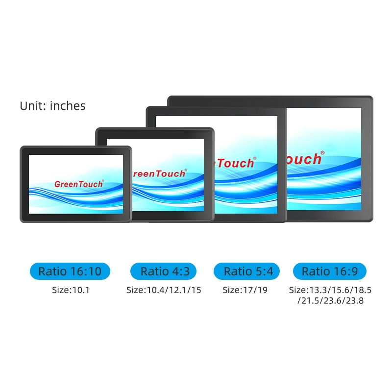 Panel-Mount-Touchmonitor 10,1-23,8 Zoll (3D-Serie)