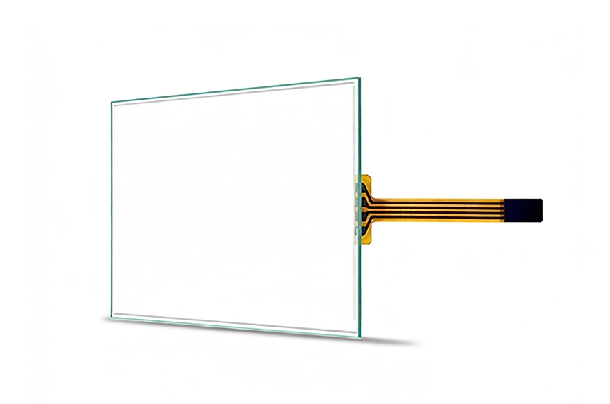 Resistiver Touchscreen 2,7 bis 10,1 Zoll (4-Draht)