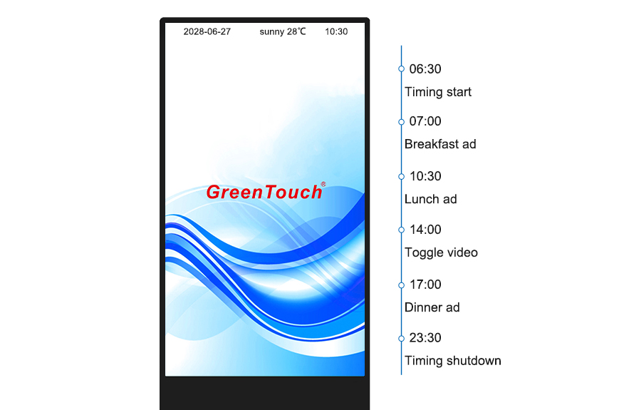 Bodenstehende Touch-Digital-Signage 32-65 Zoll (6C-Serie)