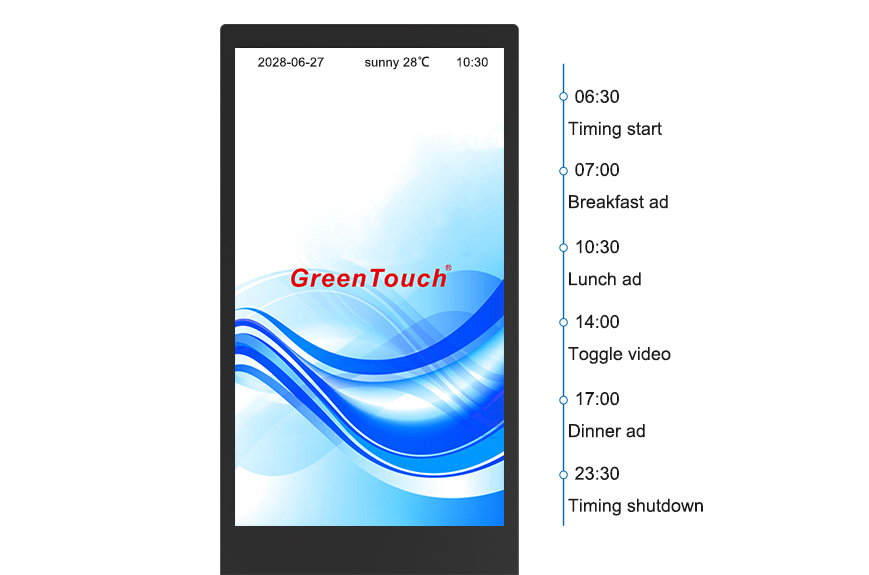 Bodenstehende Digital Signage 32-65 Zoll (6C-Serie)