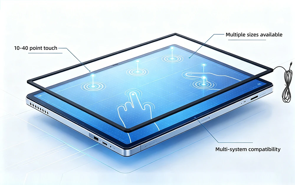 Die GreenTouch-Infrarot-Touchscreen-Technologie wird weiterhin weiterentwickelt.