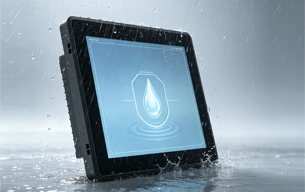 IP65 vs. IP67 vs. IP68: Wie w&auml;hlt man die Wasserdichtigkeitsklasse f&uuml;r industrielle Touch-Monitore aus?